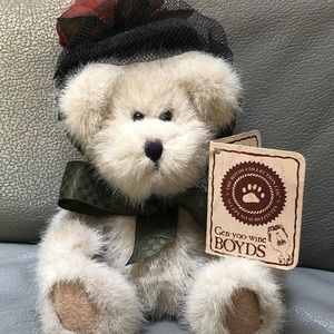 Boyd’s plush teddy bear